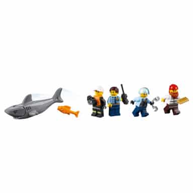 LEGO 60308 City Akcja nadmorskiej policji i strażaków – zdjęcie