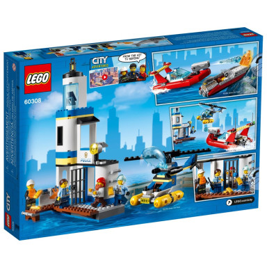 LEGO 60308 City Akcja nadmorskiej policji i strażaków – zdjęcie