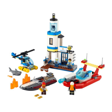 LEGO 60308 City Akcja nadmorskiej policji i strażaków – zdjęcie