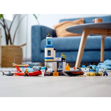 LEGO 60308 City Akcja nadmorskiej policji i strażaków – zdjęcie
