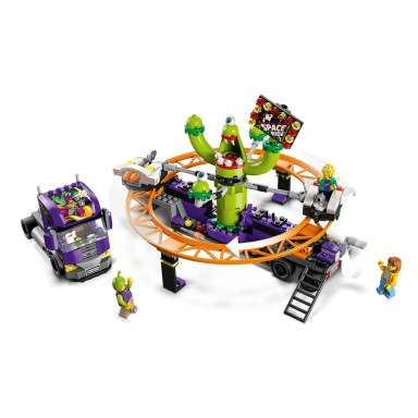 LEGO 60313 City Ciężarówka z kosmiczną karuzelą – zdjęcie