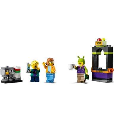 LEGO 60313 City Ciężarówka z kosmiczną karuzelą – zdjęcie