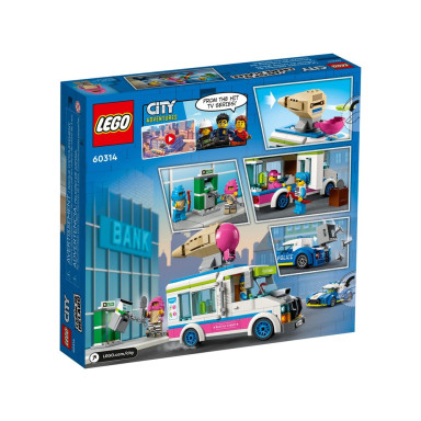 LEGO 60314 City Policyjny pościg za furgonetką z lodami – zdjęcie