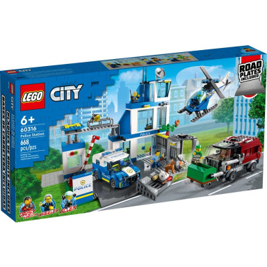 LEGO 60316 City Posterunek policji – zdjęcie