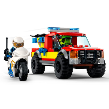 LEGO 60319 City Akcja strażacka i policyjny pościg – zdjęcie