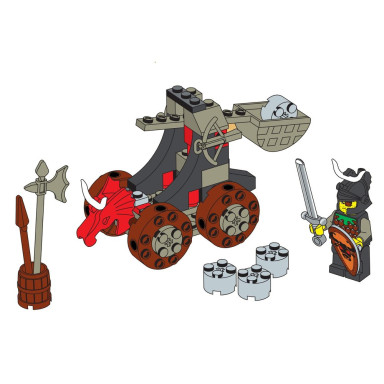 LEGO 6032 Katapulta – zdjęcie