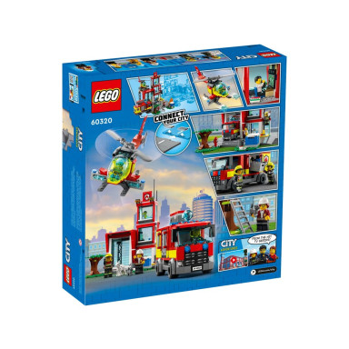 LEGO 60320 City Remiza strażacka – zdjęcie