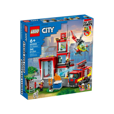 LEGO 60320 City Remiza strażacka – zdjęcie