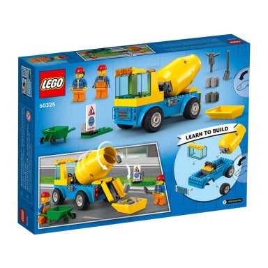 LEGO 60325 City Ciężarówka z betoniarką – zdjęcie
