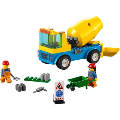 LEGO 60325 City Ciężarówka z betoniarką – zdjęcie
