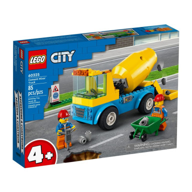 LEGO 60325 City Ciężarówka z betoniarką – zdjęcie