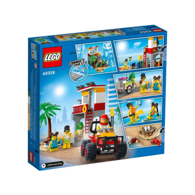 LEGO 60328 City Stanowisko ratownicze na plaży – zdjęcie