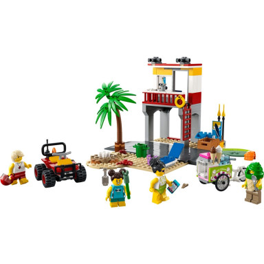 LEGO 60328 City Stanowisko ratownicze na plaży – zdjęcie