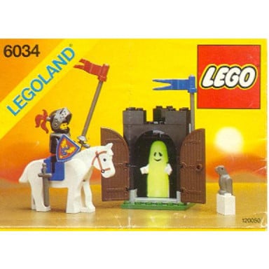 LEGO 6034 Świecący duch w grocie i rycerz – zdjęcie