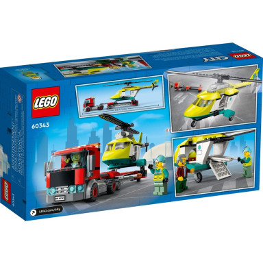LEGO 60343 City Laweta helikoptera ratunkowego – zdjęcie