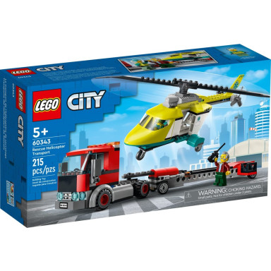 LEGO 60343 City Laweta helikoptera ratunkowego – zdjęcie