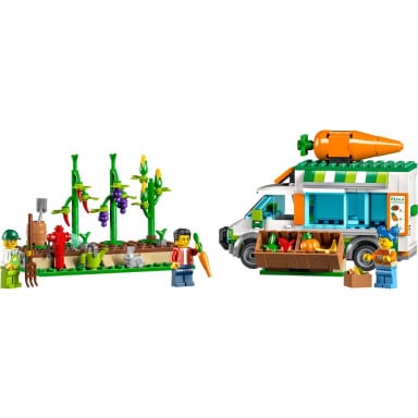LEGO 60345 City Furgonetka na targu – zdjęcie