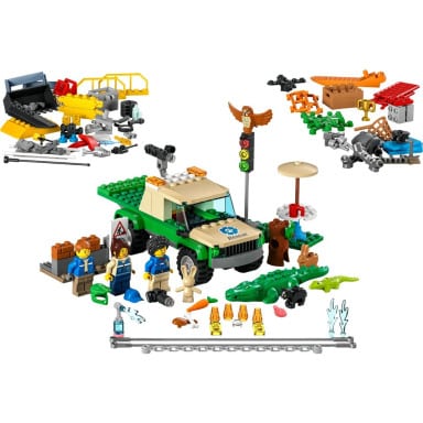LEGO 60353 City Misje ratowania dzikich zwierząt – zdjęcie