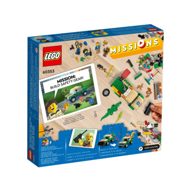 LEGO 60353 City Misje ratowania dzikich zwierząt – zdjęcie