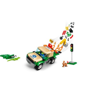 LEGO 60353 City Misje ratowania dzikich zwierząt – zdjęcie