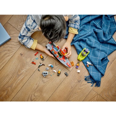LEGO 60373 City Łódź strażacka – zdjęcie