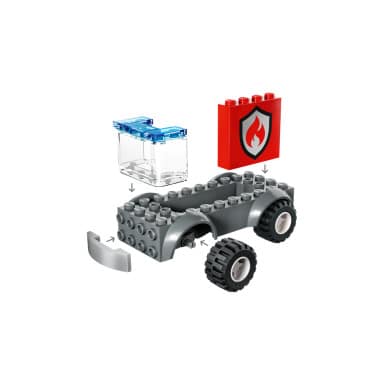 LEGO 60375 City Remiza strażacka i wóz strażacki – zdjęcie