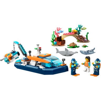LEGO 60377 City Łódź do nurkowania badacza – zdjęcie