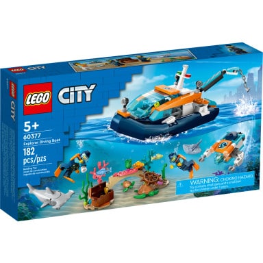 LEGO 60377 City Łódź do nurkowania badacza – zdjęcie