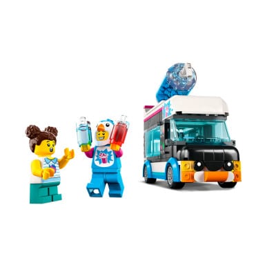 LEGO 60384 City Pingwinia furgonetka ze slushem – zdjęcie