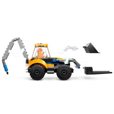 LEGO 60385 City Koparka – zdjęcie