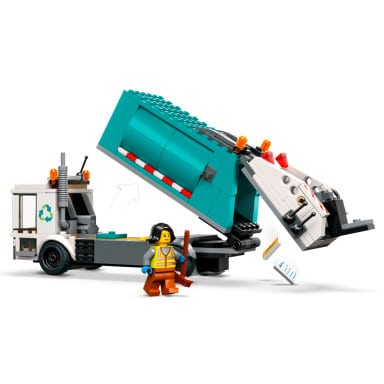 LEGO 60386 City Ciężarówka recyklingowa – zdjęcie