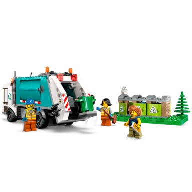 LEGO 60386 City Ciężarówka recyklingowa – zdjęcie