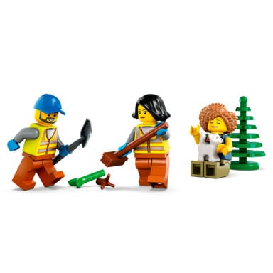 LEGO 60386 City Ciężarówka recyklingowa – zdjęcie