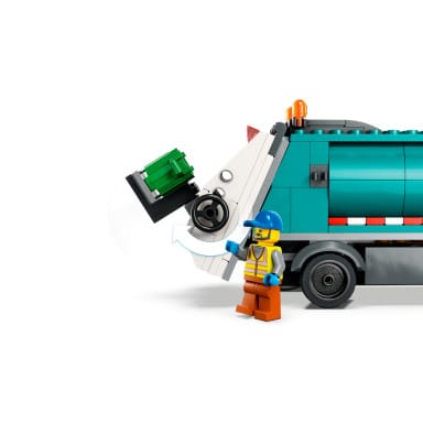 LEGO 60386 City Ciężarówka recyklingowa – zdjęcie