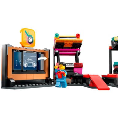 LEGO 60389 City Warsztat tuningowania samochodów – zdjęcie