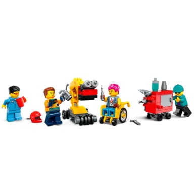 LEGO 60389 City Warsztat tuningowania samochodów – zdjęcie