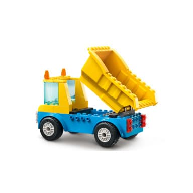 LEGO 60391 City Ciężarówki i dźwig z kulą wyburzeniową – zdjęcie