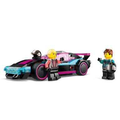 LEGO 60396 City Podrasowane samochody wyścigowe – zdjęcie