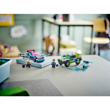 LEGO 60396 City Podrasowane samochody wyścigowe – zdjęcie