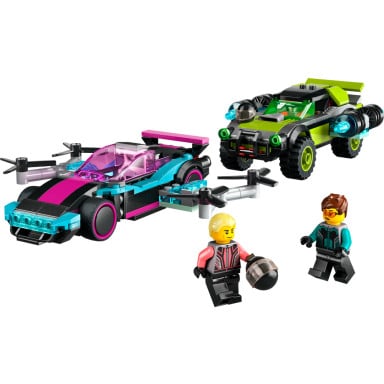 LEGO 60396 City Podrasowane samochody wyścigowe – zdjęcie