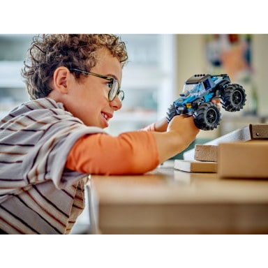 LEGO 60402 City Niebieski monster truck – zdjęcie
