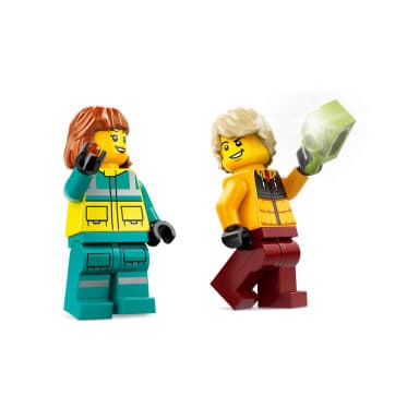 LEGO 60403 City Karetka i snowboardzista – zdjęcie