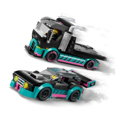 LEGO 60406 City Samochód wyścigowy i laweta – zdjęcie