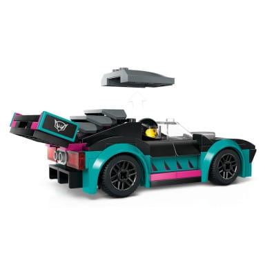 LEGO 60406 City Samochód wyścigowy i laweta – zdjęcie