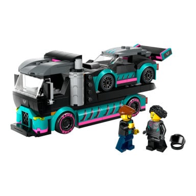 LEGO 60406 City Samochód wyścigowy i laweta – zdjęcie