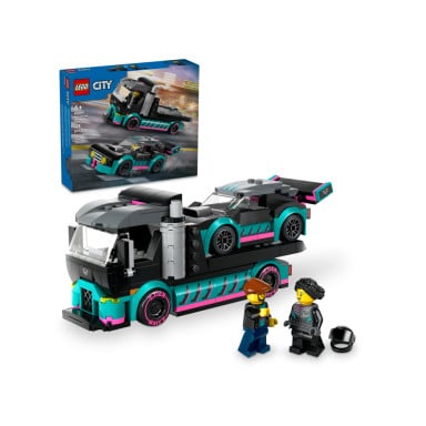 LEGO 60406 City Samochód wyścigowy i laweta – zdjęcie