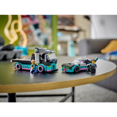 LEGO 60406 City Samochód wyścigowy i laweta – zdjęcie