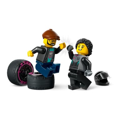 LEGO 60406 City Samochód wyścigowy i laweta – zdjęcie