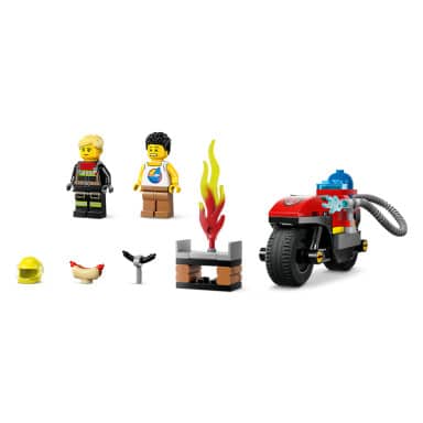 LEGO 60410 City Strażacki motocykl ratunkowy – zdjęcie