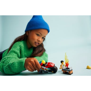 LEGO 60410 City Strażacki motocykl ratunkowy – zdjęcie